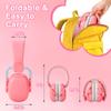 SNR 29dB Foldable Hearing Protection Earmuffs ABS Material Safe Noise Cancelling for Autism Children and Toddlers