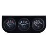 3 In 1 Car Triple Gauge Kit Multifunctional Mechanical Voltmeter Water Temperature Oil Pressure Meter for DC12V Cars