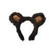Brown Bear Ears Headband for Costume Party Accessory