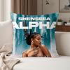 Singer SShenseea Never Gets Late Here Pillow Case Suitable For Bedrooms Living Rooms Cars Home Decoration