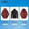 LoDiker Unisex 3-in-1 Outdoor Down Jacket L4V3FC1561