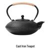 Vintage Cast Iron Teapot and Accessories