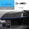 Car-Styling Carbon Fiber Car Interior Center Console Color Change Molding Sticker Decals For BMW 1/2Series 2 doors F21 F22 F23