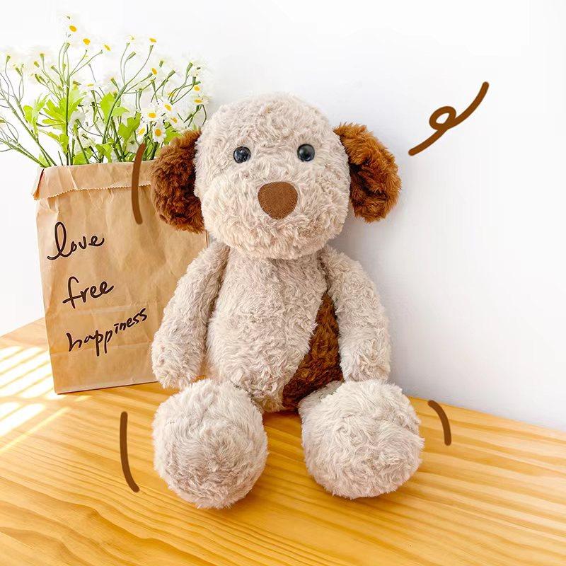

Cute stray puppy doll super cute plush toy puppy rag doll children sleeping doll birthday gift 35cm