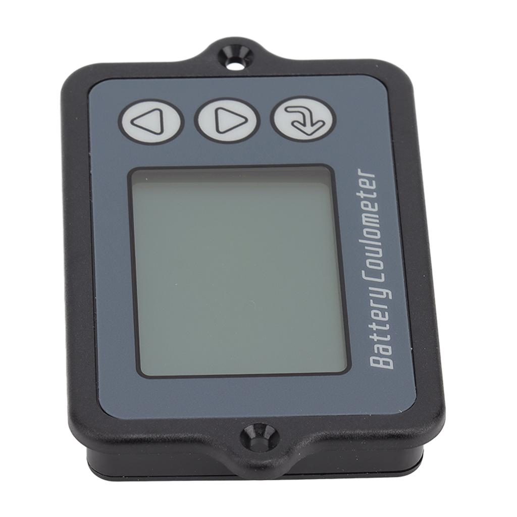 Battery Monitor ABS Housing Waterproof Portable Multifunctional Battery Voltage Meter for Testing 8 120V