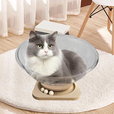 Cat Bed Space Capsule for Small Activity Hub And Nest