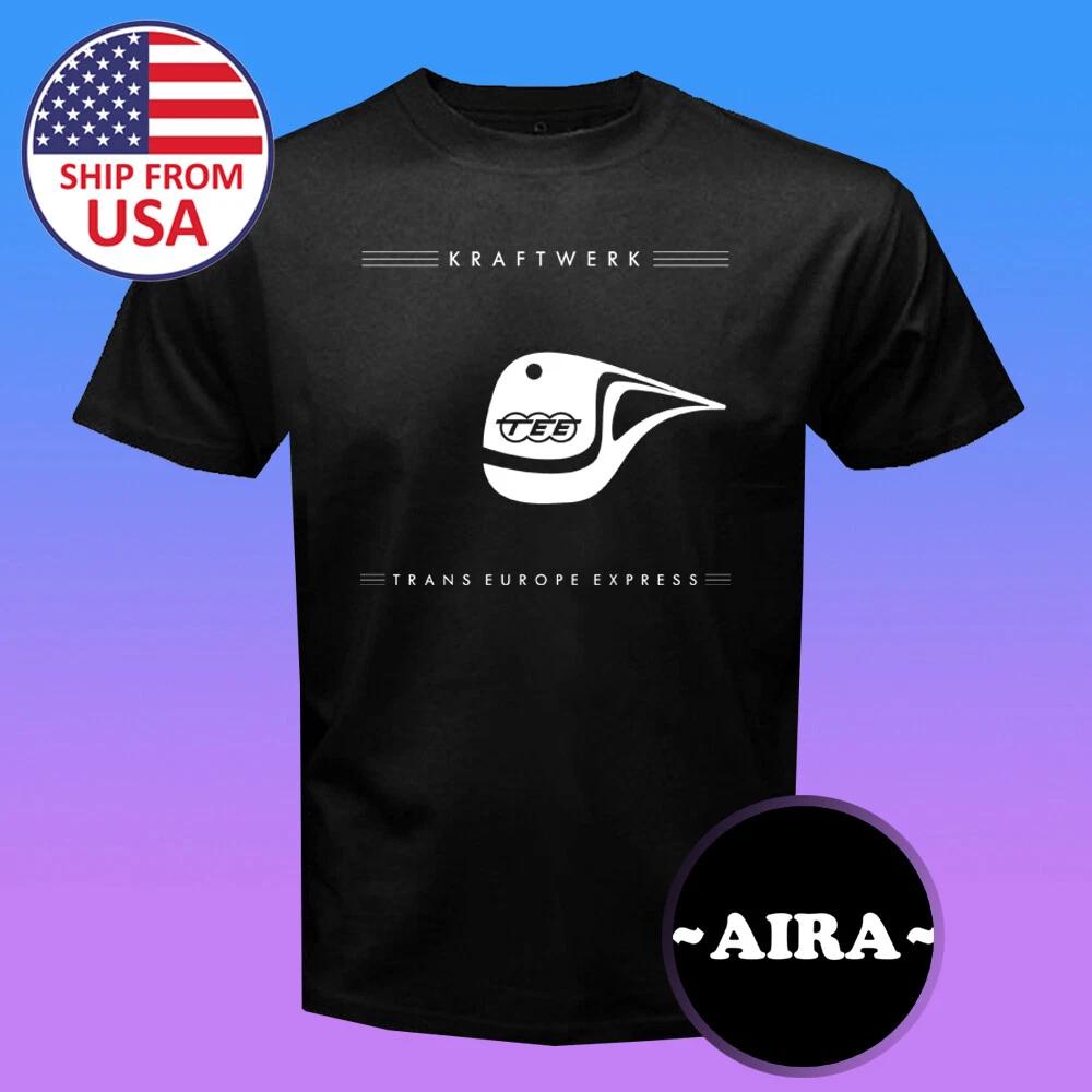 KRAFTWERK Trans Europe Express Men s Black Size S-5XL S