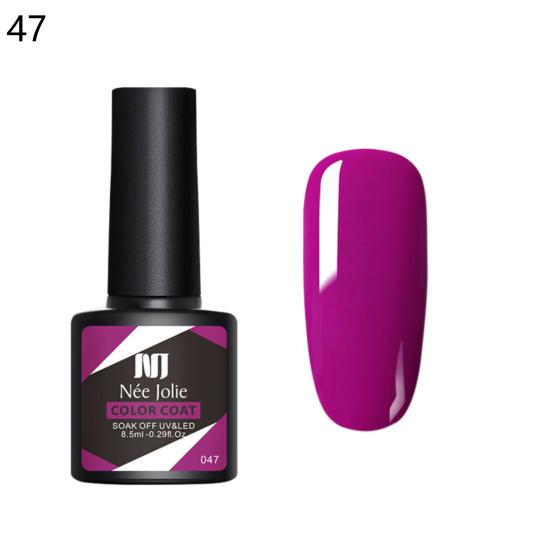 8.5ml Nail Art Gel Varnish Long Lasting No Odor Delicate UV Color Soak Off Enamel for Salon