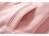 Women's Velvet Hooded Zip-Up Sweatshirt, 2023 New Oversized Slim-Fit Long-Sleeve Cardigan