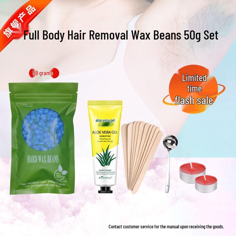 Bienenwachs-Haarentfernungscreme für Frauen - Gesicht, Beine, Oberlippe, Bart und Intimbereich.