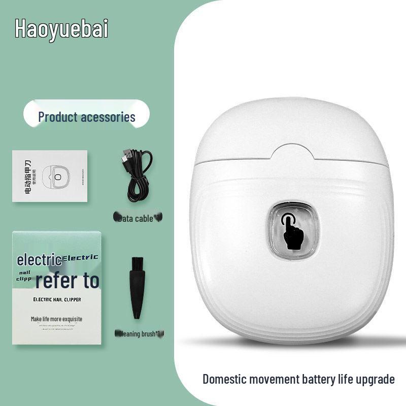 Automatic Electric Nail Clippers and File for Home Use - Safe for Children and Elderly