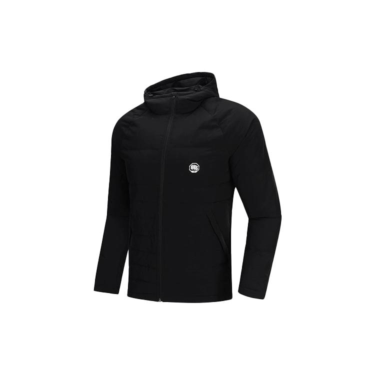 Пуховики Li Ning Мужские Новый стандарт Черный С капюшоном Умеренный Другое AYMP049-2 S