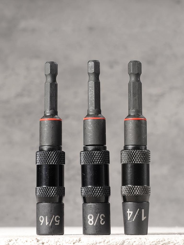 1/4 3/8 5/16 Hex Magnetic Ring Screwdriver/Drill Bits Extension Rod Magnetic Swivel Quick Change Holder Drive Screw Drill Tip