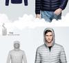 2023 Men's Short Hooded Ultra-Light Winter Down Jacket