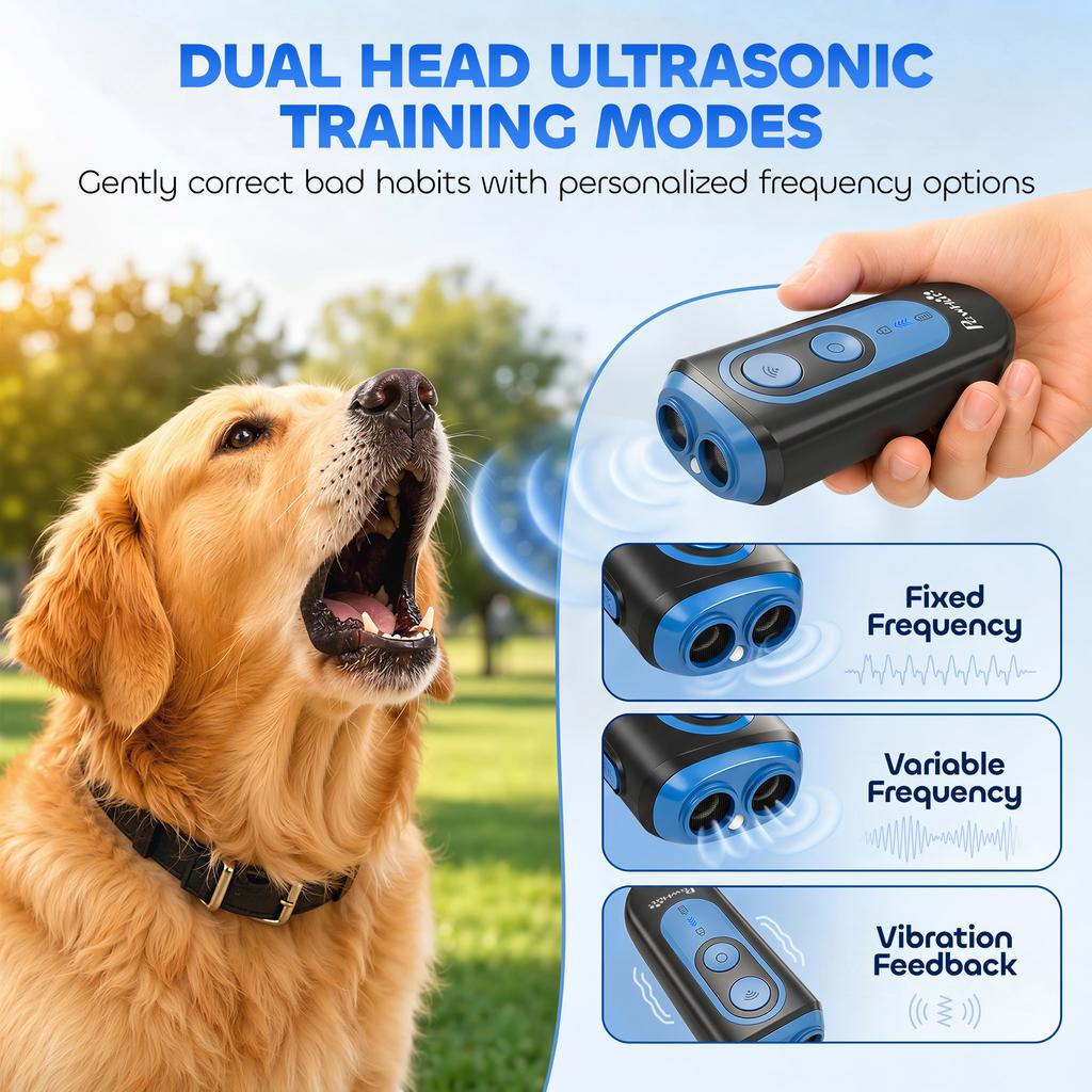 Anti Barking Device for Dogs with 5 Modes & Vibration