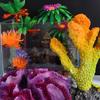 For Fish Tank Decor Decorative Underwater Reef Rock Coral Reef Aquarium Ornaments Aquatic Plants