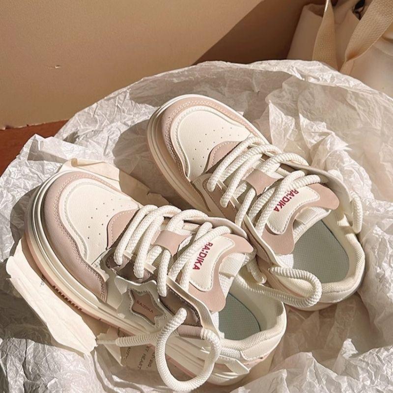 Star platform women's spring and autumn new versatile shoes children's casual light board shoes student sports shoes