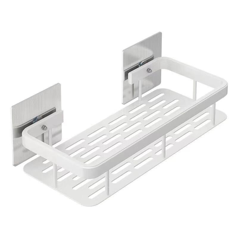 MDNG No-Drill Wall-Mounted Bathroom Storage Shelf