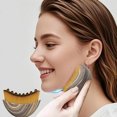 Contour Face Brush Dry Brushing Face Brush Face Massager For Sculpting The Skin Massage Tool