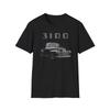 1953 Chevy 3100 Pickup Unisex T-shirt Classic Truck Unisex T-shirt Vintage Forest Scene Graphic