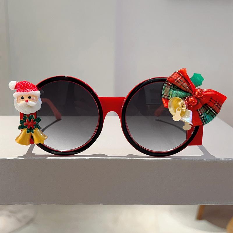 Oversized Round Merry Christmas Luxury Brand Designer Sunglasses Women For Men Vintage Popular Party Decorate Punk Sun Glasses