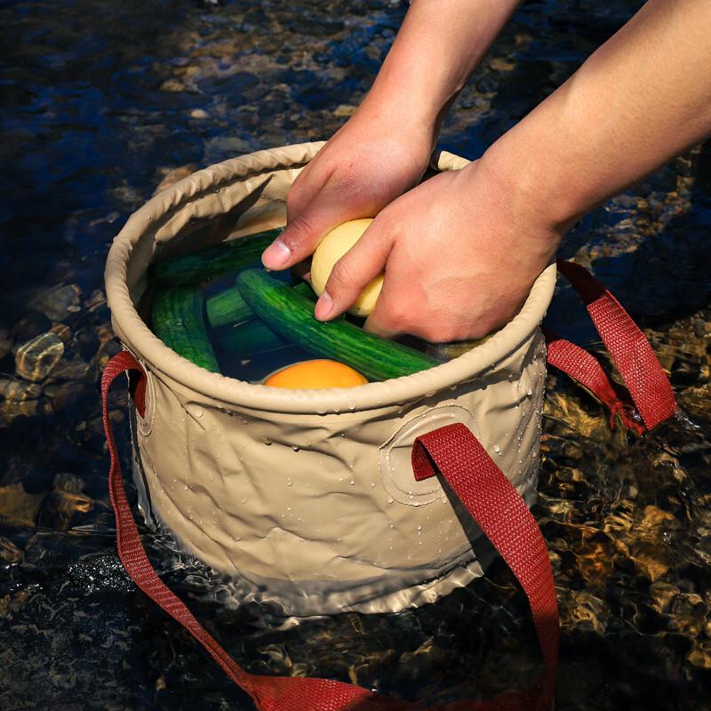 HJS088 Portable Outdoor Folding Bucket