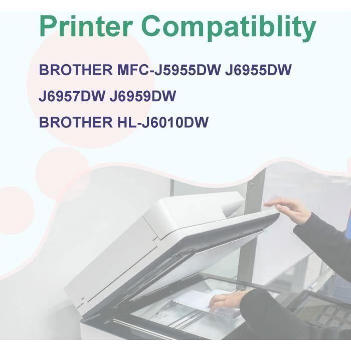 Compatible Ink Cartridges - OGOUGUAN - LC427XL - Pack of 4 - 6000 Pages Black - 5000 Pages Color