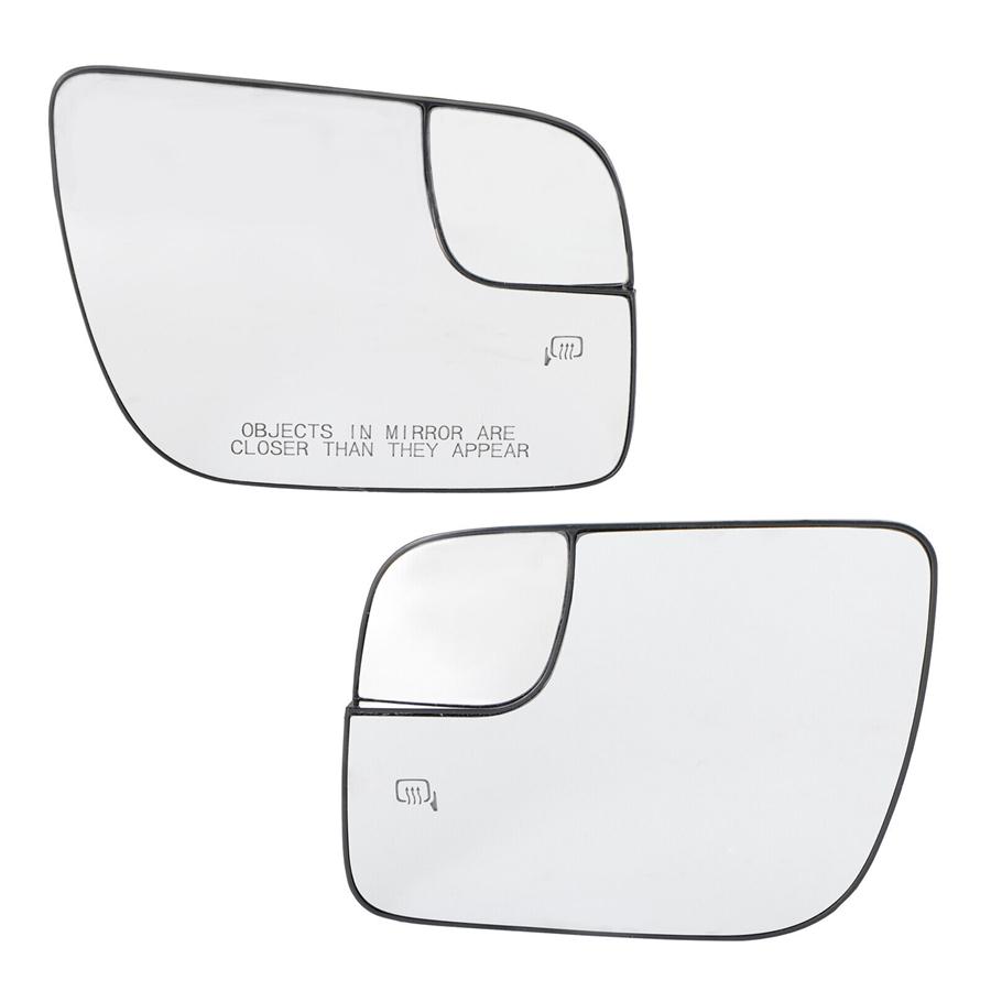 Heated Mirror Glass Left+Right For 2011-19 Explorer Nbb5Z 17K707 L Bb5Z-17K707-U
