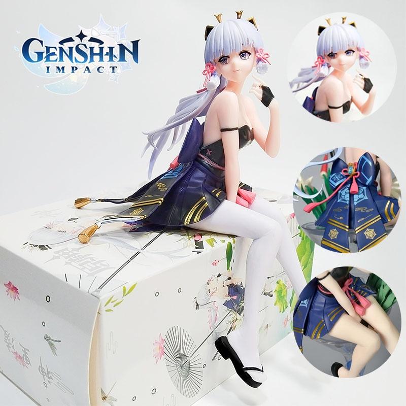 Genshin Impact Kamisato Ayaka Pvc Figure Collectible Xmas Gift