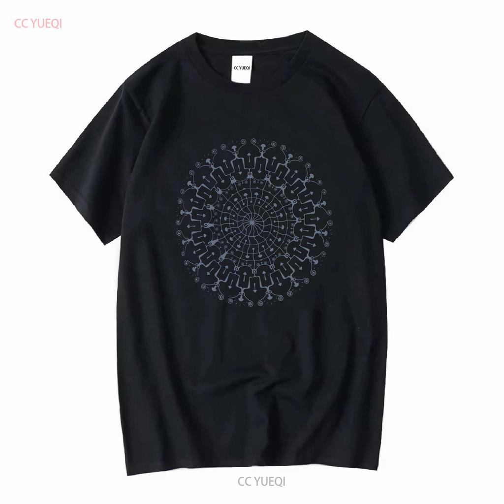 Goa Clothes Magic Mushroom Psy Clothing UV Active T Shirt Glowing Psychedelic Trippy Mandala Tribal Burning Man Black Cotton