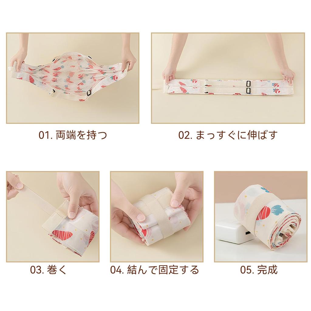 RINKA Große Kompakte Eco Faltbare Einkaufstasche Öko Einkaufsbeutel Niedlich Leicht, Fassungsvermögen, Langlebig, Tasche, Tasche, Weste-Stil [Breite Griffe, Design] (Marine