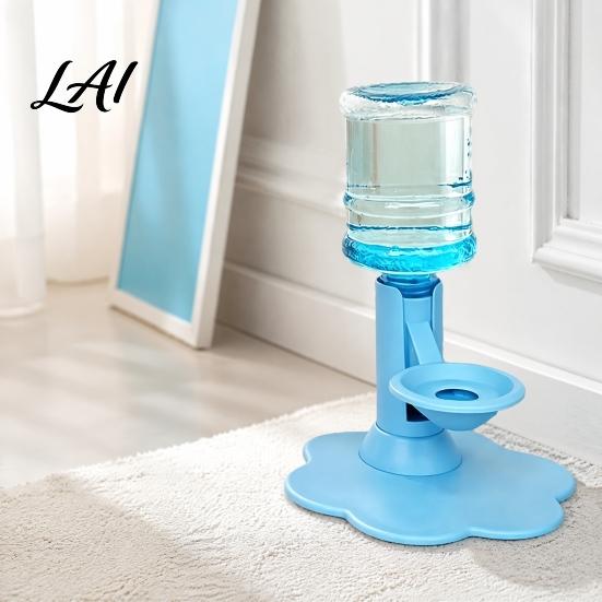 Abbeveratoio Automatico da Interno per Cani Dispenser d'Acqua per Gatti a Gravità Serbatoio 640ml Ciotola Ricaricabile Rialzata Sicura Plastica Fornitura per Animali Domestici Idratazione Senza Mani
