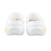 Crocs Classic Platform Clog EVA Duckling Swimming Circle Summer Cute Dopamine Hand-Painted Hole Shoes Women's White Yellow