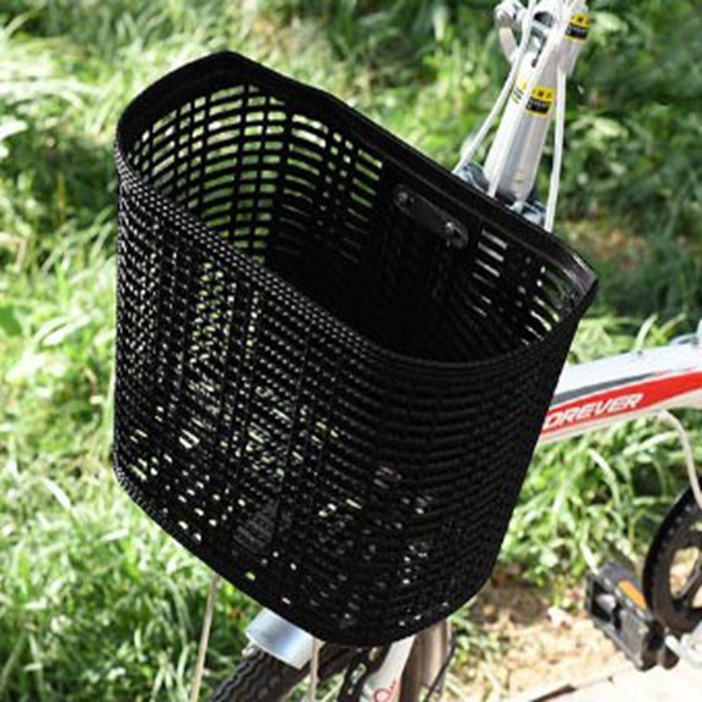 D-shaped Plastic&Steel Basket Plastic&Steel Scooter Front Holder  Cycling Accessories