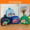 Stylish And Fun Kids Cartoon Themed Backpack Lightweight Nylon For School Use
