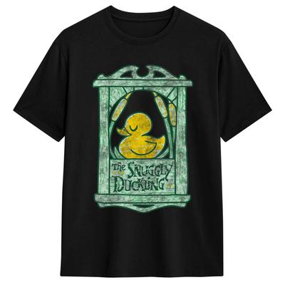 The Snuggly Duckling Vintage Sign Unisexs T Shirt  Unique Tee Shirt Short Sleeve Round Collar TShirts Cotton New Arrival Clothes