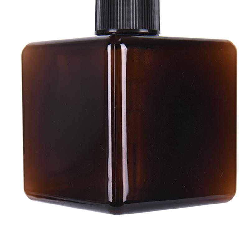 250 ml Lotion Flasche Quadratische leere Plastikflasche Shampoo Gesicht waschen Flasche