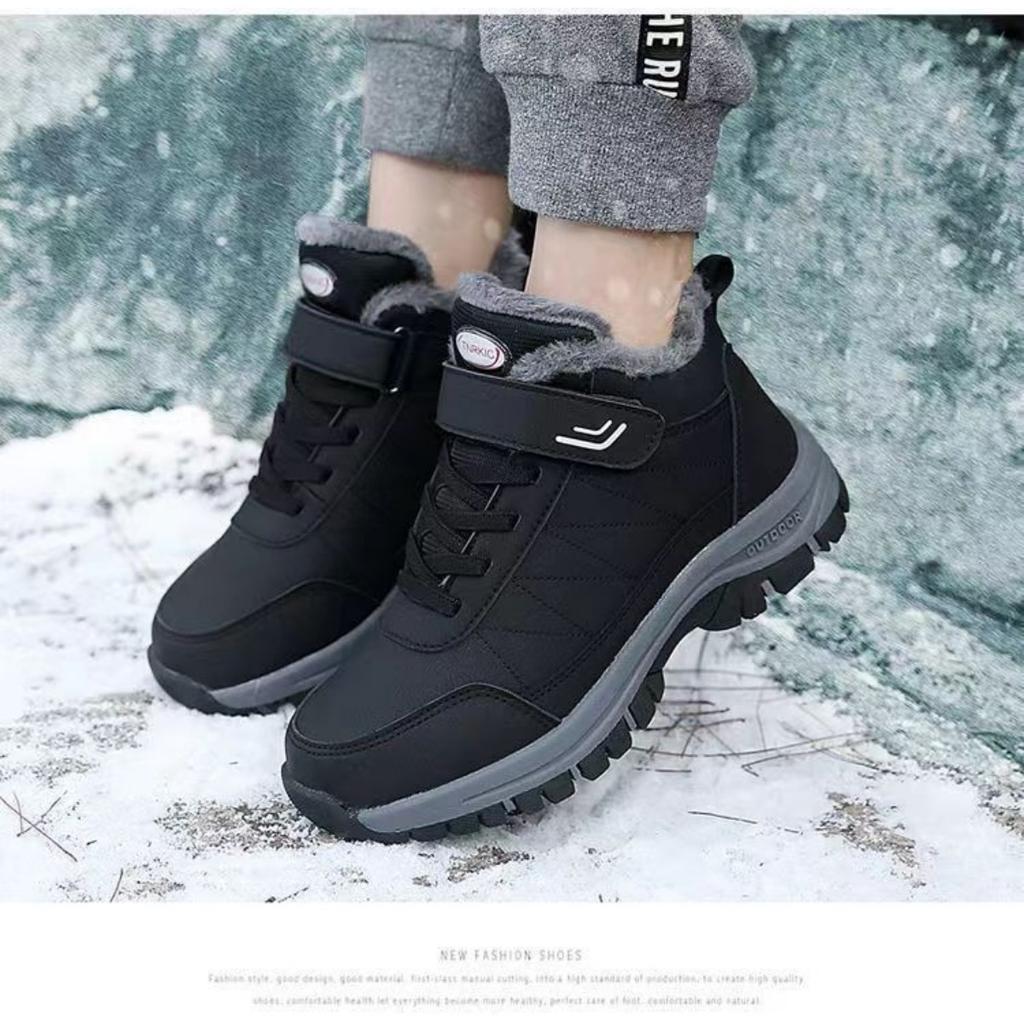 Extreme Cold Weather Snow Boots -Insulated Winter Shoes with Non Slip Soles, Hiking Boots - Suitable for Ice Climbing, Hiking, and Daily Winter Wear