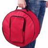 Compact Snare   Bag Backpack Case with Shoulder Strap Outside Kets Musical Instrument Accessory Red