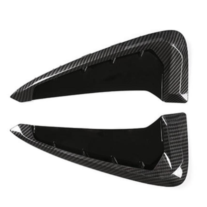 A16P-Car Front Fender Side Air Vent Cover Side Fender Vent Trim Sticker For BMW X5 2014-2018