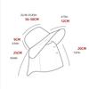 Neckline Mask Sunscrean Bucket Hat Cotton Cover Face Cap Simple Outdoor Fishing Cap  Sun Protection