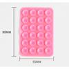 Silicone Suction Pad Back Sticker Suction Cup Phone Holder Silicone Cup Mat Smartphone Wall Stand Fixed For Glass Ceramic Tiles