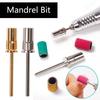 Nail Drill Mandrel Nail Drill Bit for Sanding Band Manicure Acrylics Gels Nails for Electric File Nail Sanders Manicure