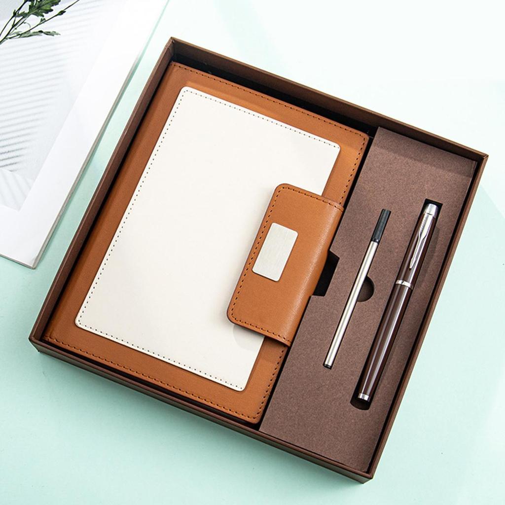 A5 Leather Buckle Business Notebook, Work Meeting Record Book, Student Subject Notebook, Thickened Diary, Lined Pages, Travel Log, 100 Sheets