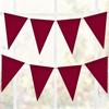 Graduation Decorations Maroon 2026/Maroon Graduation Party Decorations Texas/Burgundy Triangle Bunting Banner Aggie Burgundy Backdrop Birthday