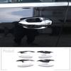 Silver Door Handle Cup Bowl Cover Trim For Mercedes-Benz C E GLC CLASS W205,W213
