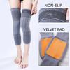 2PCS Winter Warme Wolle Kaschmir Beinlinge Ärmel Dicke Fleece Gefüttert Knie Pads Brace Unterstützung Schutz Protector Lange thermische Wraps