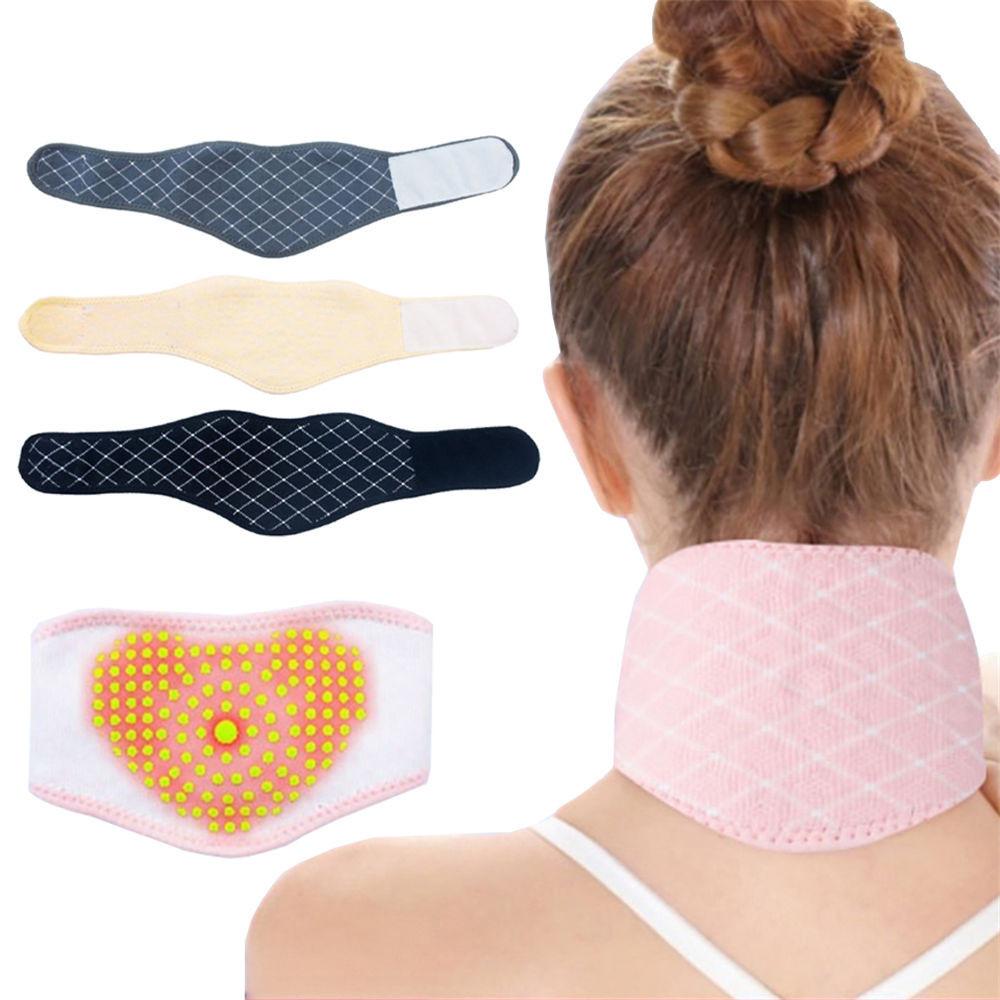 1Pcs Self-heating Neck Brace Wrap Brace Pain Relief Cervical Spine Hot Compress Acupuncture Physical Therapy Neck Warming Support