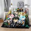 Cartoon Sword Art Online bedruckte Decken Picknickdecke Warme Flanelldecken Heim-Bettwäsche Decken für Betten Geburtstagsgeschenk