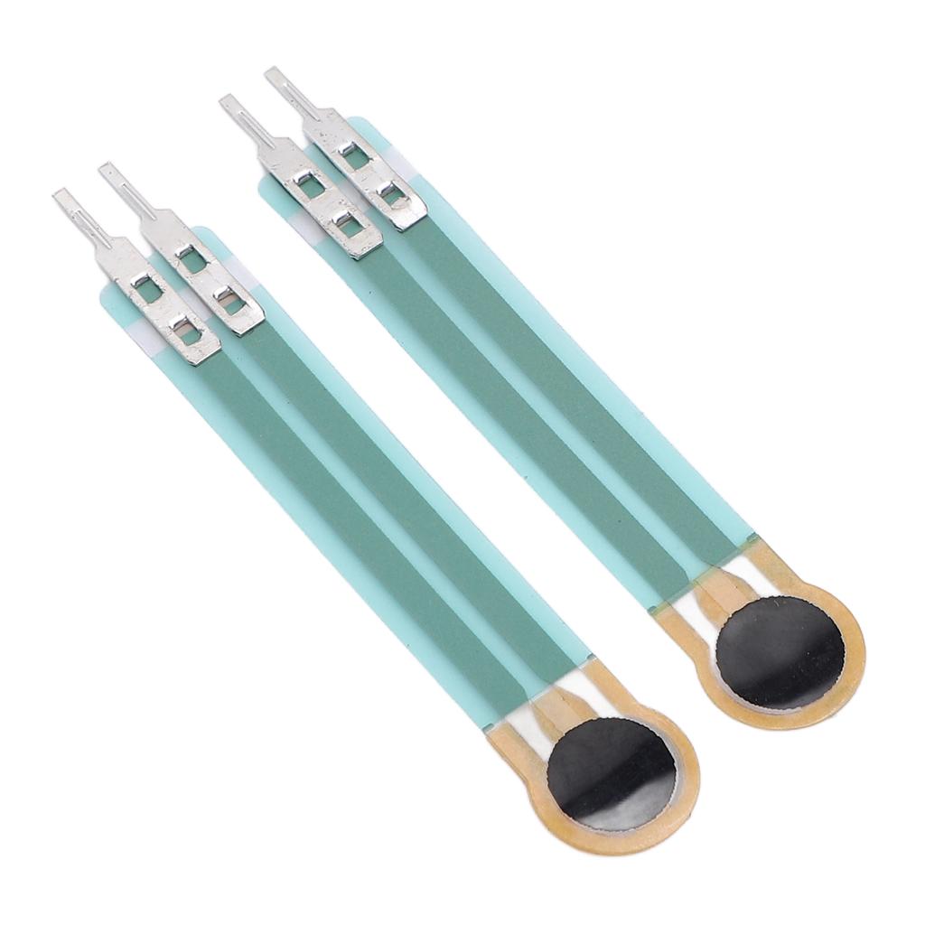 2Pcs Thin Film Pressure Sensor 2g~1.5kg High Sensitivity Force Sensitive Resistor for Industrial Mea